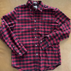 JCrew Slim American Pima Cotton Checkered Shirt